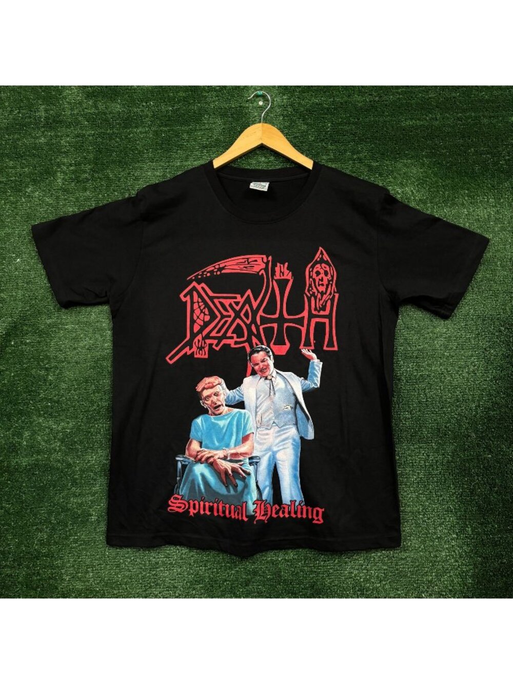Death Scream Bloody Gore Death Metal Band T-Shirt Size Large